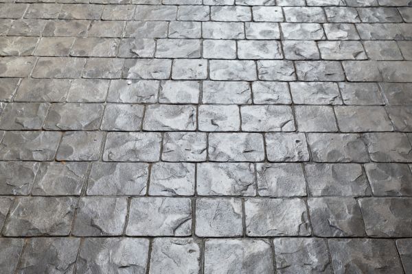 Concrete Driveway Stamping in Longmont