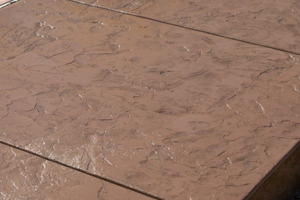 Concrete Patio Staining in Longmont