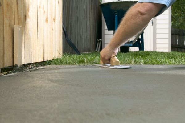Concrete Patio Finishing in Longmont