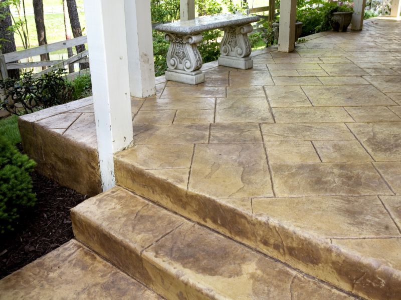 Signs Your Stamped Concrete Patio Needs Professional Repair