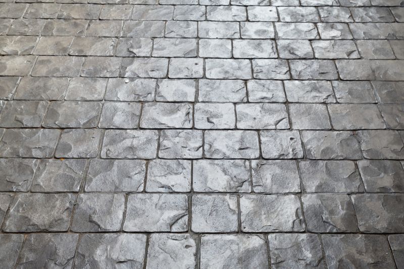 Stamped Pavement Installation